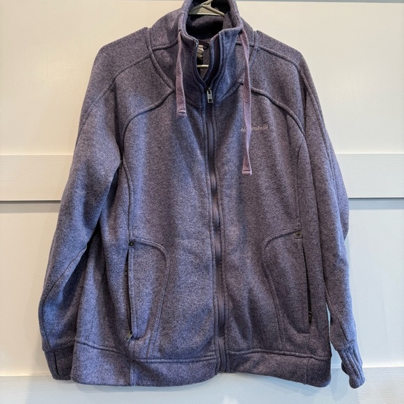 Avalanche Women's XL Purple Full-Zip Fleece Jacket - Picture 2 of 8